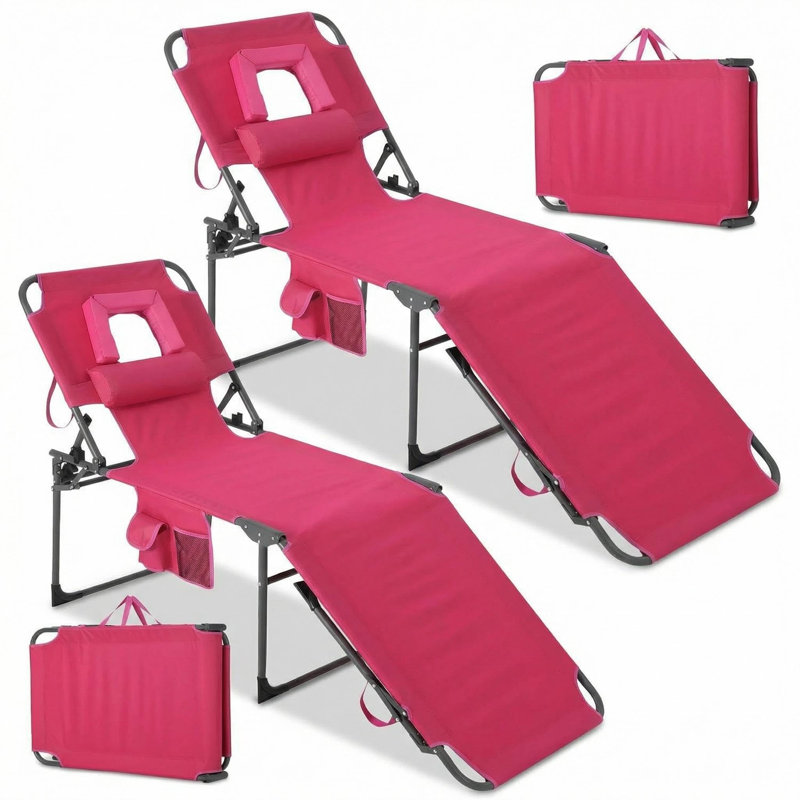 Beach Chair, Pink, 2