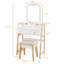 Mckay Dressing Table with Mirror