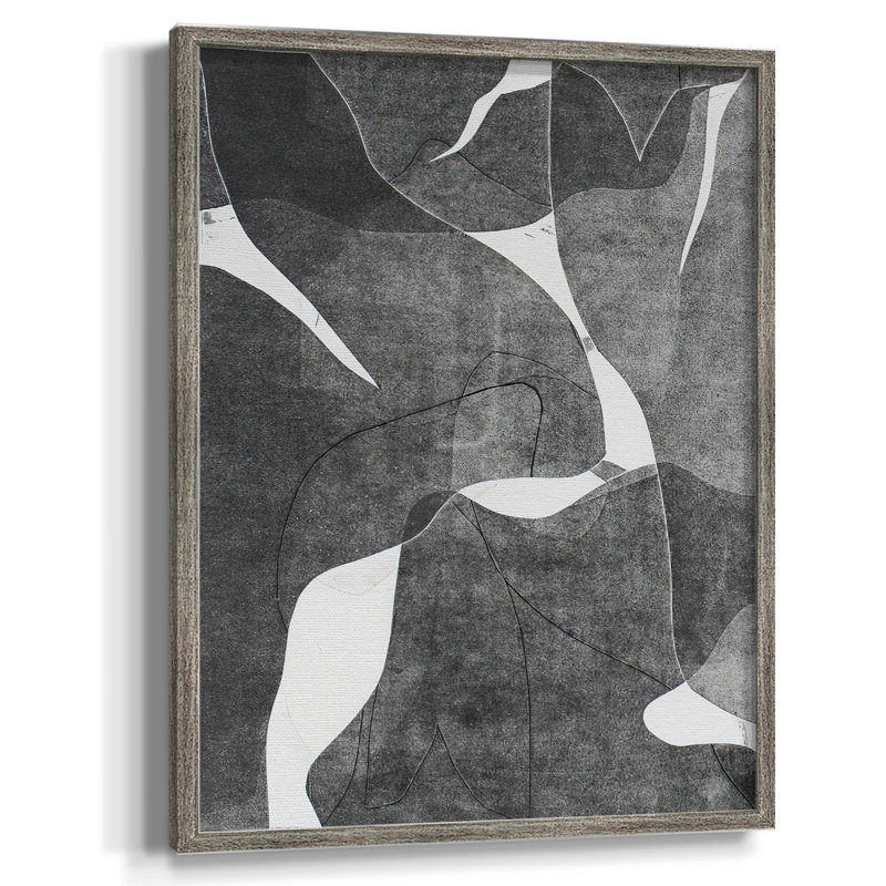 «Night Bloom III», reproduction encadrée - bois massif, H 11 po x l 9 po
