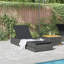 Sun Lounger Reclining Poly Rattan Outdoor Chair Garden Recliner Patio-1880161542