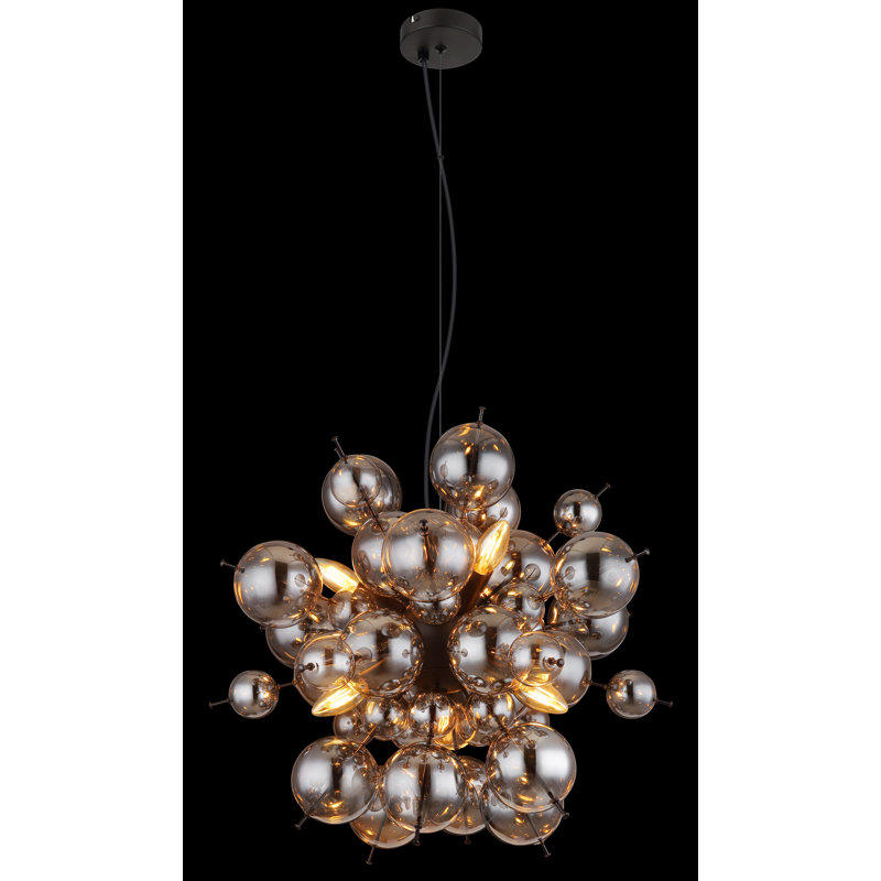 Bahler 6 - Light Pendant, Smoke colour