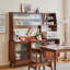 Armoire de rangement moderne en bois massif