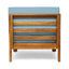 Canapé modulaire d'extérieur 30,25 po avec coussins-1188782834