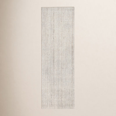 Asta Ivory Hand-Woven Flatweave Jute Rug