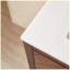 Meuble-lavabo mural simple flottant 30 po, pré-assemblé avec comptoir en céramique 1 trou