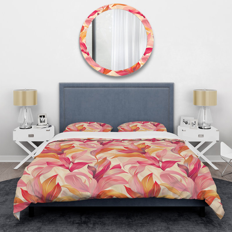 Ensemble de housse de couette Modern, Housse de couette simple + 2 taies décoratives st