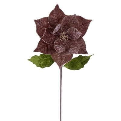 Tige de poinsettia 12 "x 20" Il comprend quatre pièces par sac.