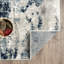 Tapis Doland bleu ivoire-1039733099