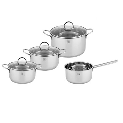 7 - Piece Stainless Steel Cookware Set
