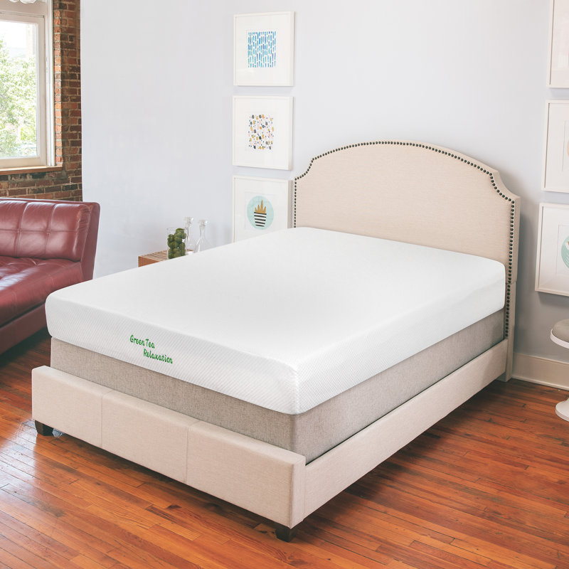 Twin White Gel Memory Foam Adjustable Bed Mattress