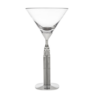 Repères 8 oz. Verre cristal martini