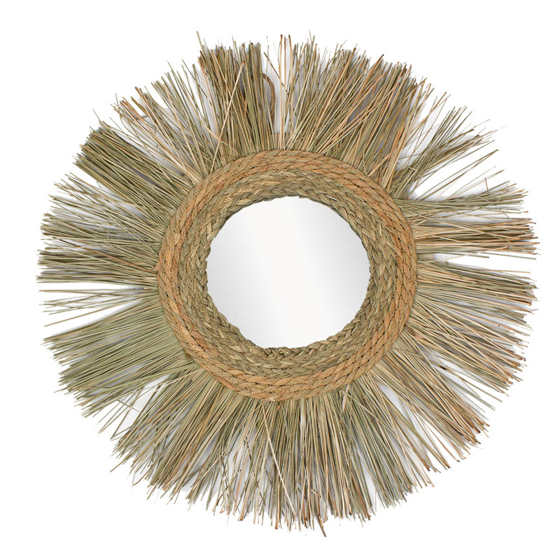 Origen Solid Wood Wall Mirror, 64cm x 64cm