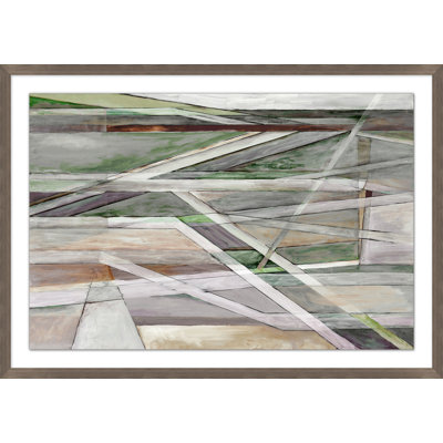 Field Map Neutral 2 Print by Nathan Turner