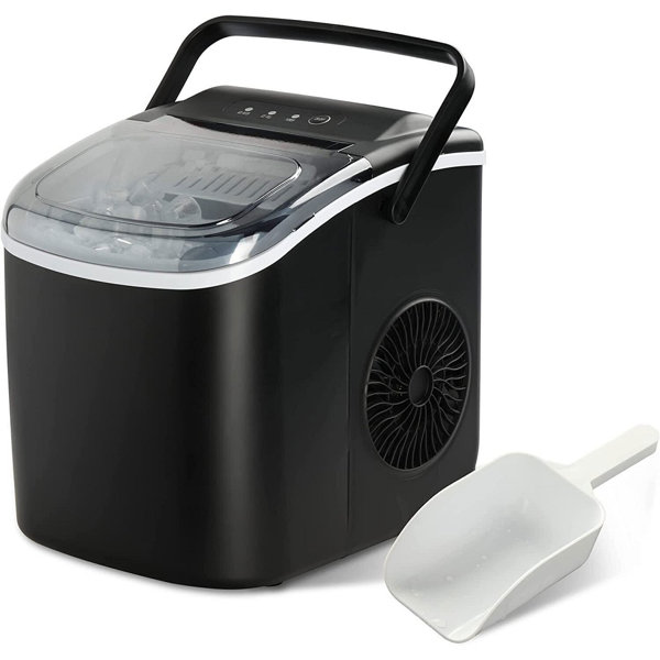 DYD- Ice Maker-BlackDYD 26 lb. lb. Daily Production Clear Ice Portable Ice Maker