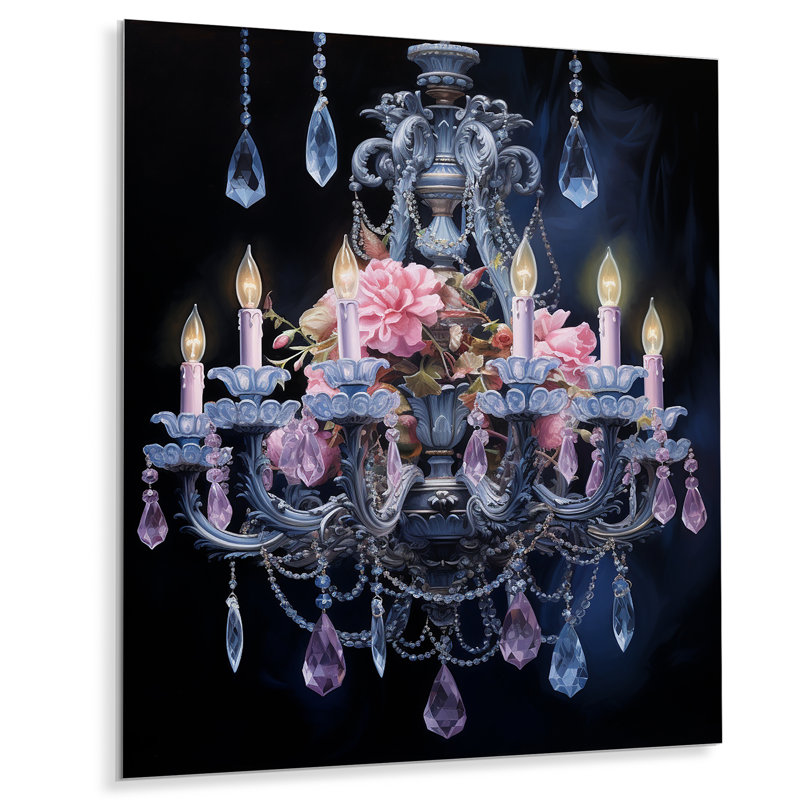 Lustre harmonie en contrastes II - décoration murale en métal Glam, H 20 po x l 12 po x P 1 po