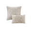 Ensemble d'édredon brodé 8 pièces Neutral King-130719583