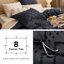 Ensemble de housse de couette Literie Boho - Ensemble de literie à broder-100776161-115269386