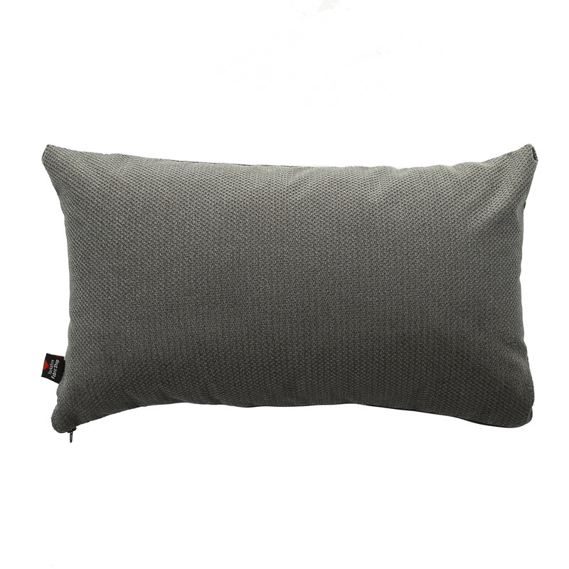 Moey Rectangular Throw Cushion, Grey