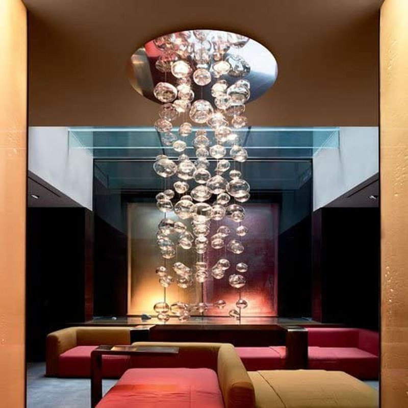 Lustre à 4 lumières Krithin, Nickel poli