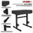 5CORE Keyboard Bench Piano Stool Thick Padded Seat Height Adjustable Keyboard Chair
