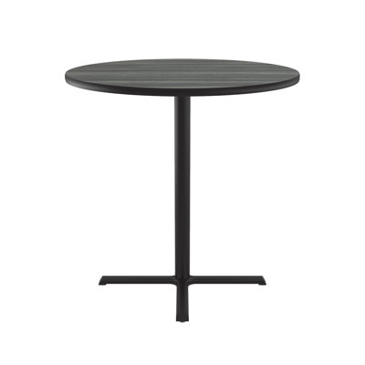 Table de salle à manger à hauteur de bar et piédestal