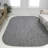 Montalvo Modern Minimalist Radius Corner Solid Gray Indoor/Outdoor Rug-1494374065