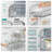 2-Tier Pull Out Under Sink Organizer Sliding Drawers Stackable Silver-124932062