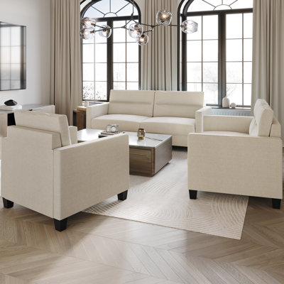 Macy 3 - Piece Living Room Set