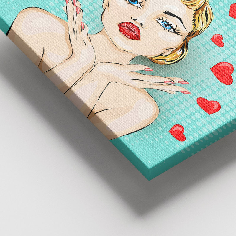 Peinture décorative sur toile