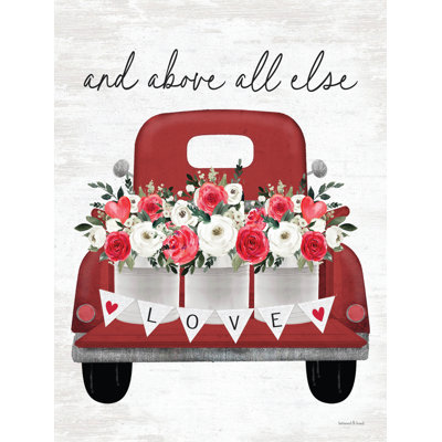 «Love Truck» par lettres et doublure