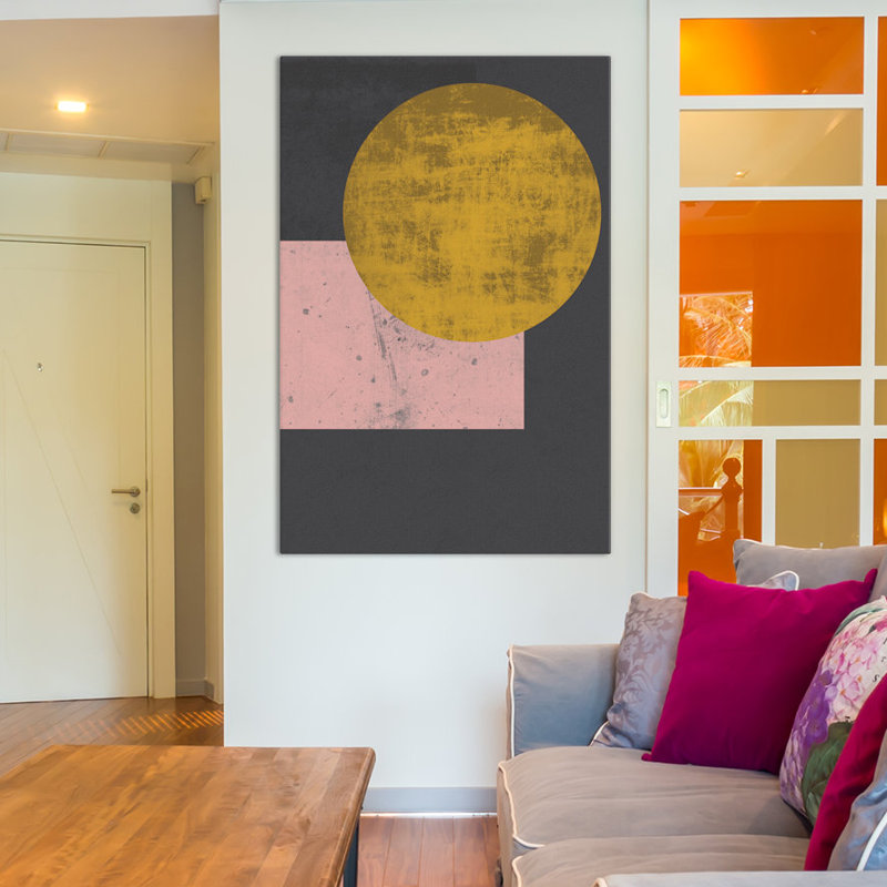 «Moon», impression sur toile tendue, H 12 po x l 8 po x P 0,75 po, Pas de tapis, Toile tendue