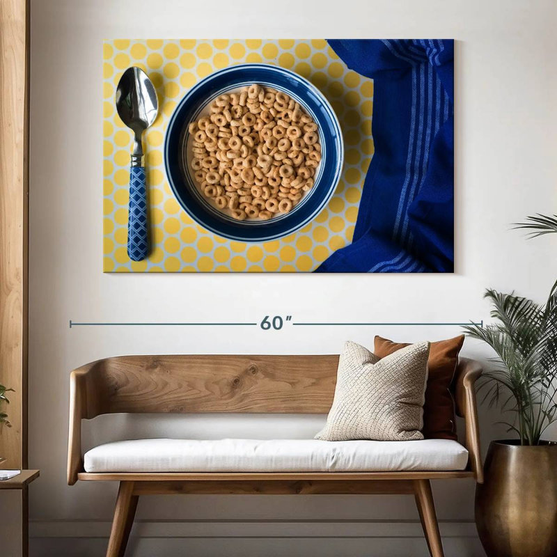 Céréales laiteuses Yarlin pour le petit déjeuner, H 34 po x l 51 po