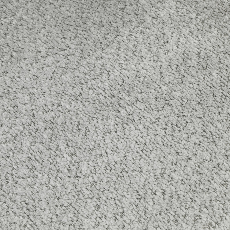 Causeuse moderne à 2 places avec dossier capitonné en biscuit, accoudoirs carrés et siège à coussin simple, Bleu-gris clair