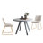 Siefert 35.4'' Round Dining Table Set, Kitchen Dining Table and 4 Dining Chairs-992375941-993963557