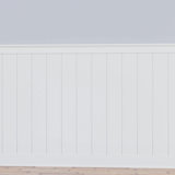 Deluxe Shiplap with a Nickel Gap 8' Length PVC Wainscoting Kit