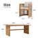 Januita Outdoor Acacia Wood Dining Set