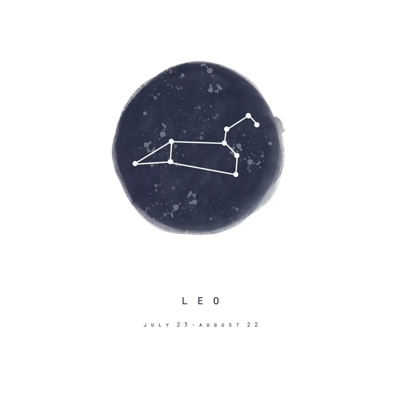 Leo by Leah Straatsma - Wrapped Canvas Gallery-Wrapped Canvas Giclée, 101.6 cm H x 66.04 cm W x 1.91 cm D