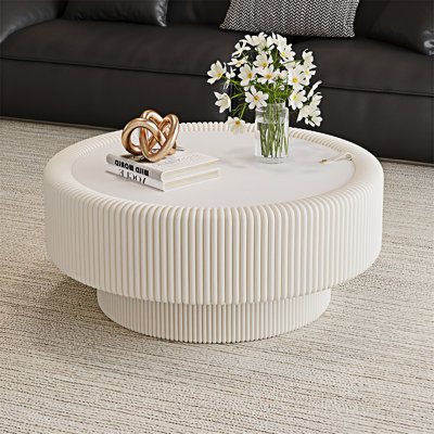 Table basse avec rangement dissimulé