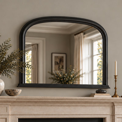 Lynn Arched Overmantle Mirror