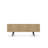 Liberty 71" Mid-Century Modern TV Stand with 4 Shelves and 1 Drawer for TVs up to 65" in Rustic Brown and Yellow-178335516