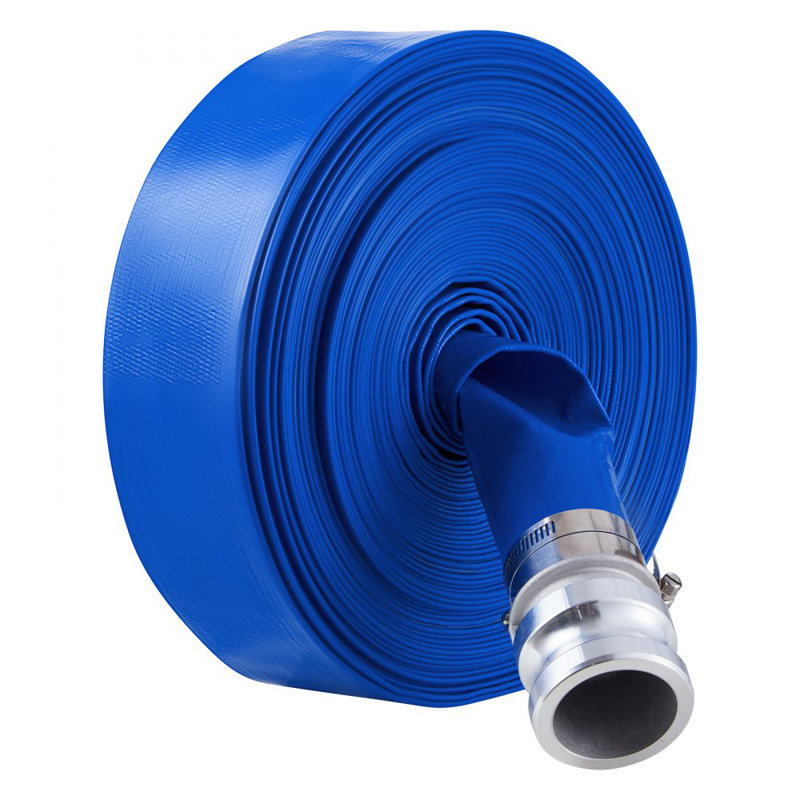 Raccords complets pour boyau d'arrosage bleu de haute qualité, H 2 po x l 120 po x P 2 po