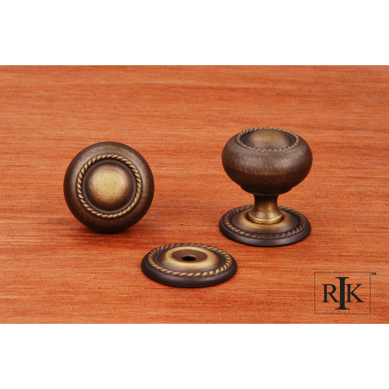 CK Series Mushroom Knob, Antique English, Small
