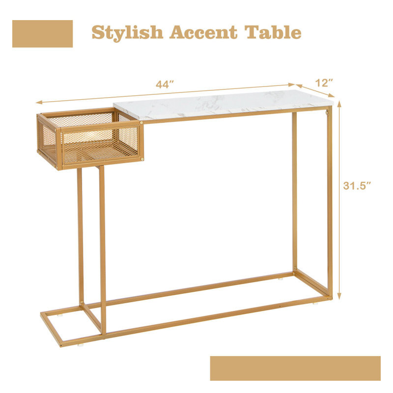 Afke 44'' Console Table