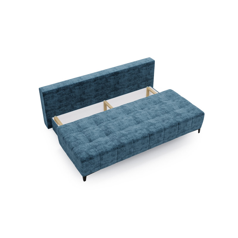 Tarell 2 Seater Sofa Bed, Blue