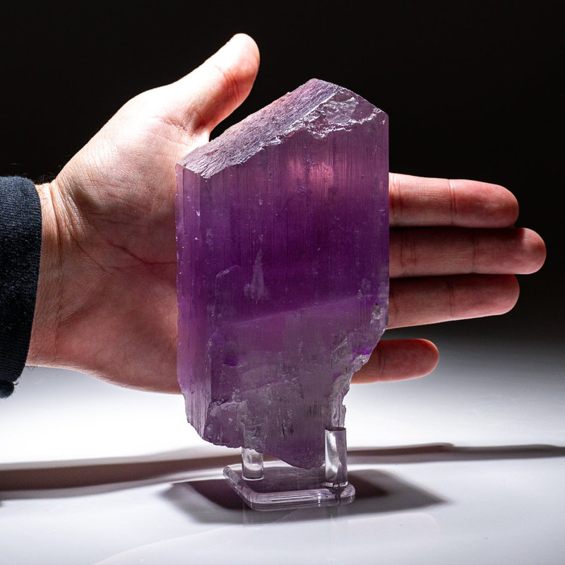 Kunzite Crystal from Nuristan Province, Afghanistan