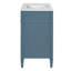 Meuble-lavabo moderne 36 po avec lavabo supérieur à 2 tiroirs et tiroir basculant, meuble-lavabo simple
