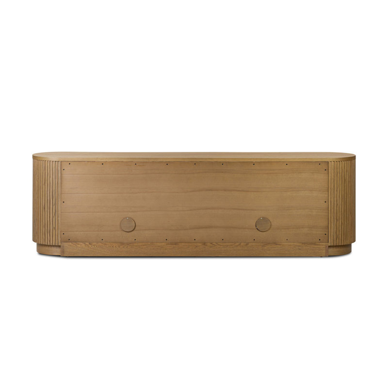 Delphi Media Console-Desert Oak, Desert Oak