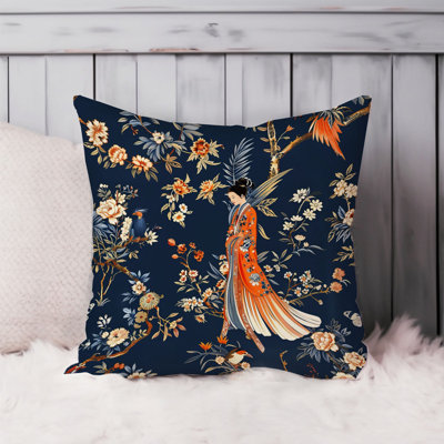 World and Countries Asian Kimono Pattern I