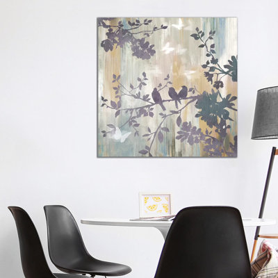 Mist Foliage I by Asia Jensen - Wrapped Canvas Print