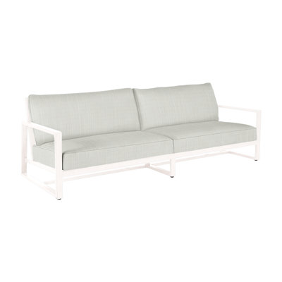 Avondale Aluminum Sofa - Chalk